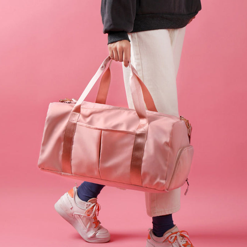 Versatile Waterproof Duffel Bag for Fitness & Travel - Ideal Weekender Shoulder Bag for Men & Women
